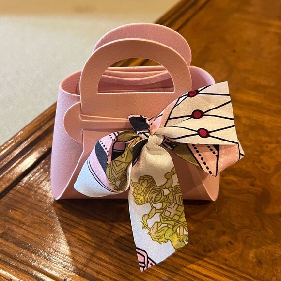 🩷 Mini Pink Tote Bag Gift Card Holder 🩷 - Picture 13 of 15